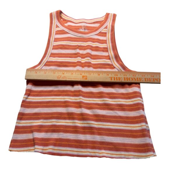 Aerie Free Spirit Stripped Ribbed Tank Size Medium - Picture 3 of 8